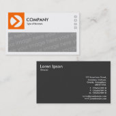 Langes Bild - Logo und Panel v2 - Orange Visitenkarte (Vorne/Hinten)