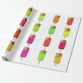 Langes cooles Sommer-Wrap-Papier Geschenkpapier (Ungerollt)