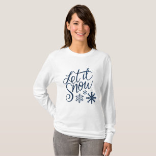 Langes der Frauen sleeved gelassen ihm, zu T-Shirt