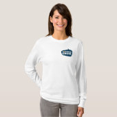 Langes die Hülsen-Gewicht der Frauen - MONT BLANC T-Shirt (Vorne ganz)