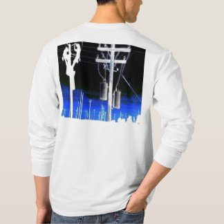 Langes die Hülsen-Shirt des Störungssuchers T-Shirt