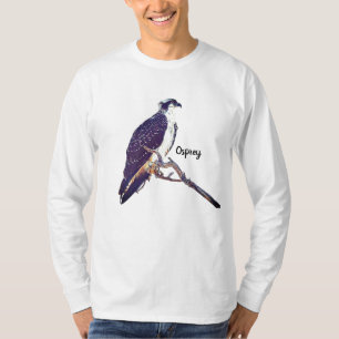 Langes die Hülsen-T-Shirt der Osprey-Männer T-Shirt