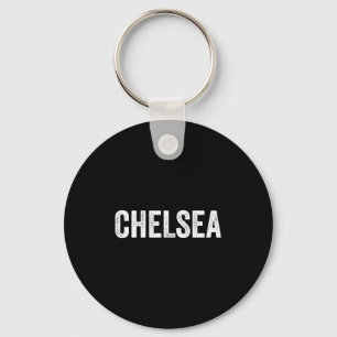 Langes Hemd mit Chelsea-Design und distressed-Effe Schlüsselanhänger