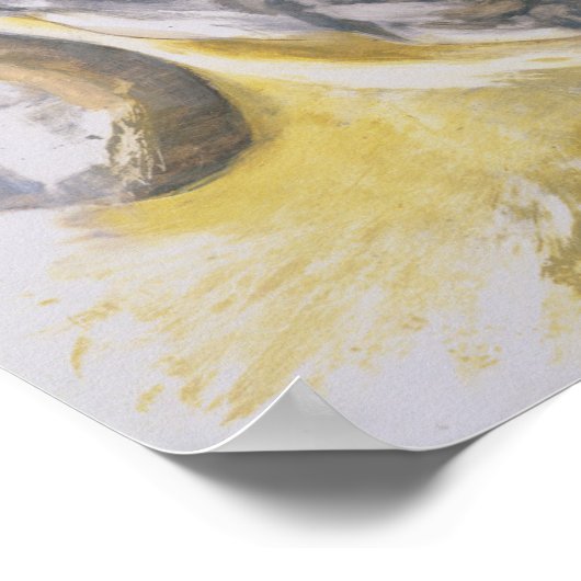 Langes Horn Schafe 2 Poster (Ecke)