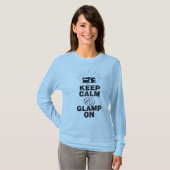 Langes Hülse "Glamping" T-Shirt (Vorne ganz)