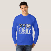 Langes Hülse Rugby-Shirt | keine Schmerz kein T-Shirt (Vorne ganz)