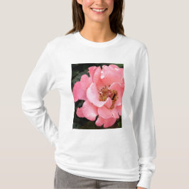 Langes Hülse T-Shirt - Rose