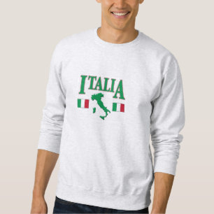Langes Hülsen-Shirt Italiens, Italien Sweatshirt