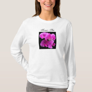 Langes Hülsen-T-Shirt. "Süß-Erbse " T-Shirt