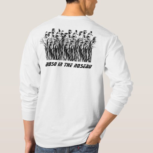 langes Hülsenenten-Jagd-Shirt T-Shirt (Rückseite)