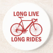 Langes Leben Getränkeuntersetzer (Vorne)