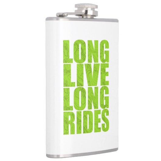 Langes Leben (Topo) Flachmann (Rechts)