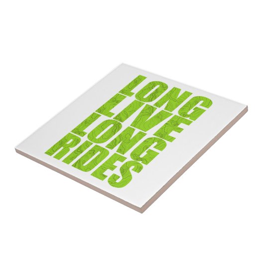 Langes Leben (Topo) Fliese (Seite)