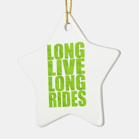 Langes Leben (Topo) Keramik Ornament (Links)