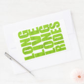 Langes Leben (Topo) Rechteckiger Aufkleber (Umschlag)