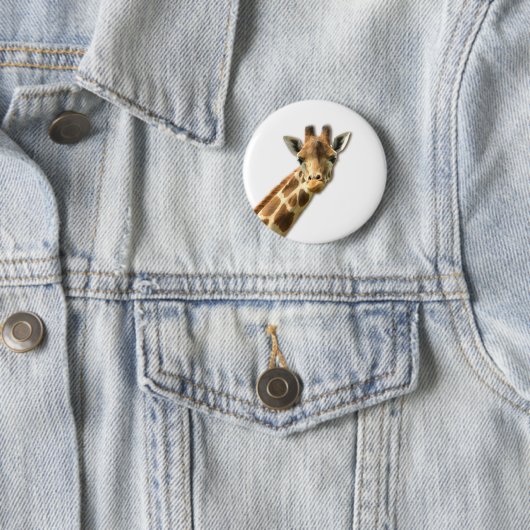 Langes Necked Giraffen-Button Button (Beispiel)