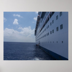 Langes Schiff Poster