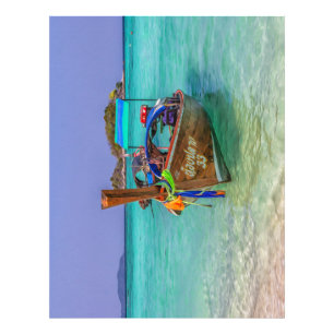 Langes Schwanz Boot, Koh Lipe, Thailand Fotodruck