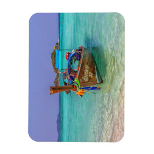 Langes Schwanz Boot, Koh Lipe, Thailand Magnet