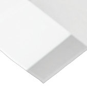 Langes Silbernes Quadratisches Tischläufer (Ecke)