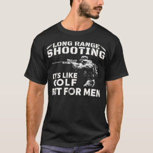 Langes Spielfeld wie Golf, aber für Männer T-Shirt