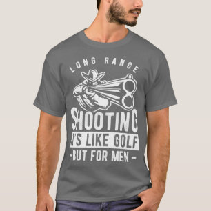 Langes Spielfeld wie Golf, aber für Männer T-Shirt