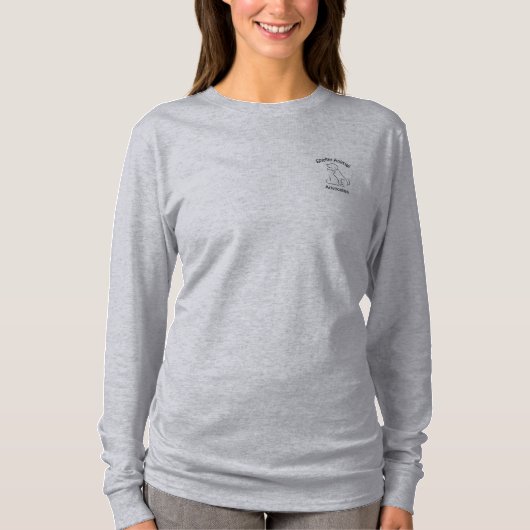 Langes T-Shirt Hülse der Schutz-Tier-Anwälte (Vorderseite)