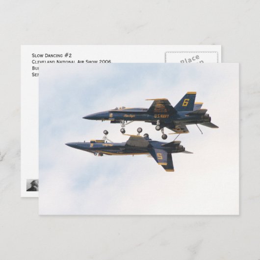 Langes Tanzen #2 Postkarte (Vorne/Hinten)