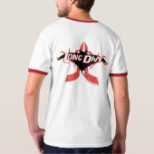 Langes Tauchen: Manta-Ring-T-Shirt T-Shirt (Rückseite)