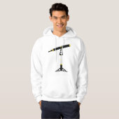 Langes Teleskop Hoodie (Vorne ganz)
