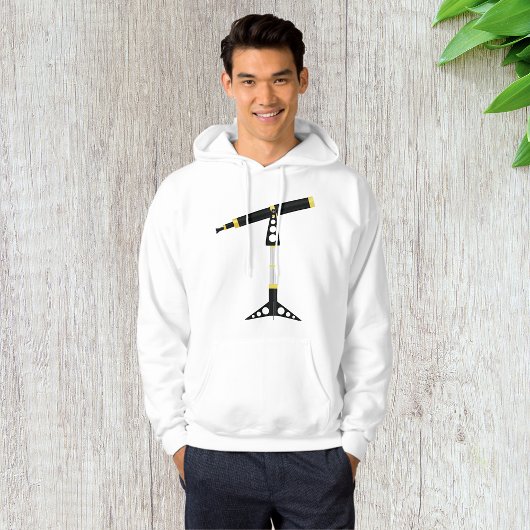 Langes Teleskop Hoodie