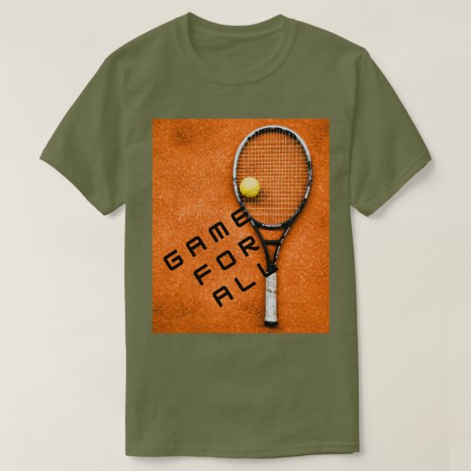 LANGES TENNIS T-Shirt (Design vorne)