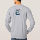 Langes TMP-Männer Sleeved T-Shirt (Rückseite)