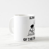 Langes verlorenes Lamm: König der Uhr Kaffeetasse (Vorderseite Links)