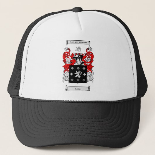 Langes Wappen Truckerkappe (Vorderseite)