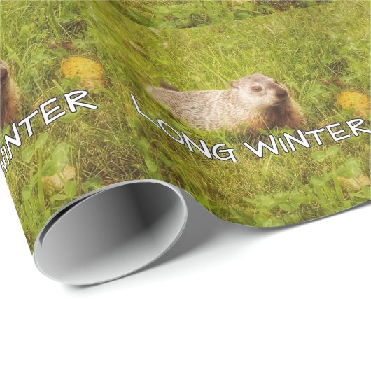 Langes Winterverpackungspapier Geschenkpapier (Rolleneckpunkt)