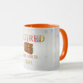 Langeweile, mehr Zeit für Reisen Tasse (VorderseiteRechts)