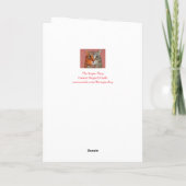 Langeweile mit Krebsfunny Cat Karte (Rückseite)