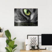 Langeweile - Neugier, Dorothy Parker Zitat-Poster Poster (Heimbüro)