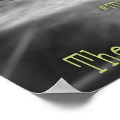 Langeweile - Neugier, Dorothy Parker Zitat-Poster Poster (Ecke)