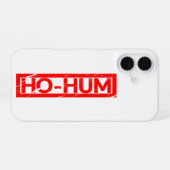 Langeweile-Stempel iPhone 16 Hülle (Rückseite (Horizontal))