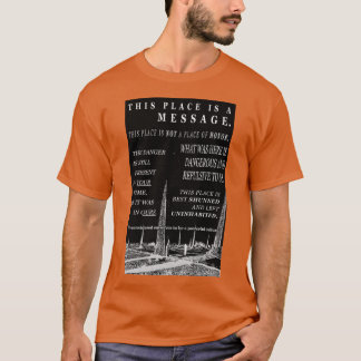 langfristige Atommüll-Warnmeldungen T-Shirt