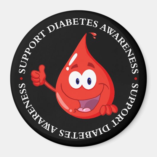 Langfristige Glukose-Kontrolle Magnet (Vorne)