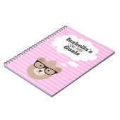 Langfristige Ziele Notizblock (Linke Seite)