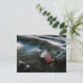 Langfristiges Meer Postkarte (Stehend Vorderseite)