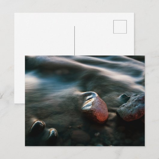 Langfristiges Meer Postkarte (Vorne/Hinten)