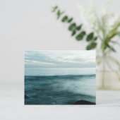 Langfristiges Meer Postkarte (Stehend Vorderseite)