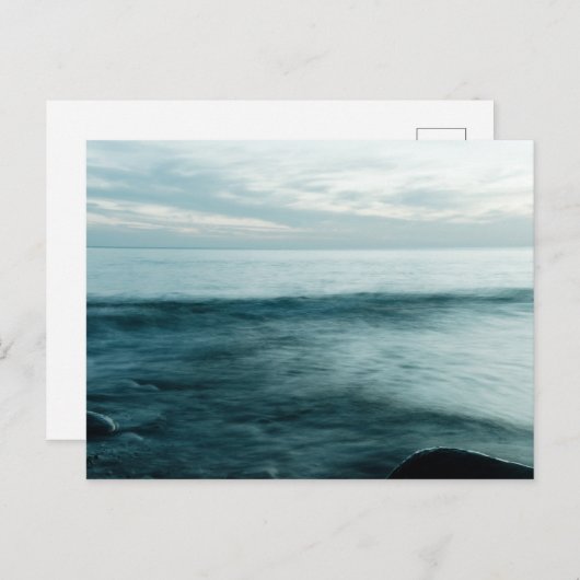 Langfristiges Meer Postkarte (Vorne/Hinten)