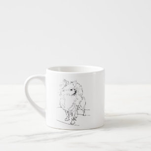 Langhaar Chihuahua Tasse – Hunde Kaffeetasse