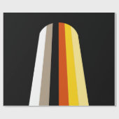 Langhaar-Stolzflagge Geschenkpapier (Flach)